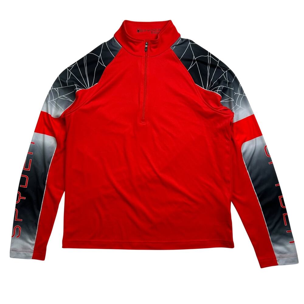 Spyder Men's Legacy Half Zip T-Neck Shirt